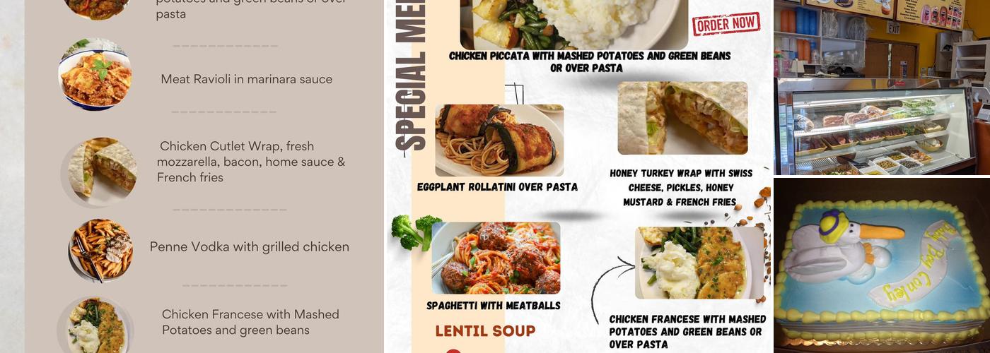 Tony & Vinnies Italian Bakery & Deli Menu