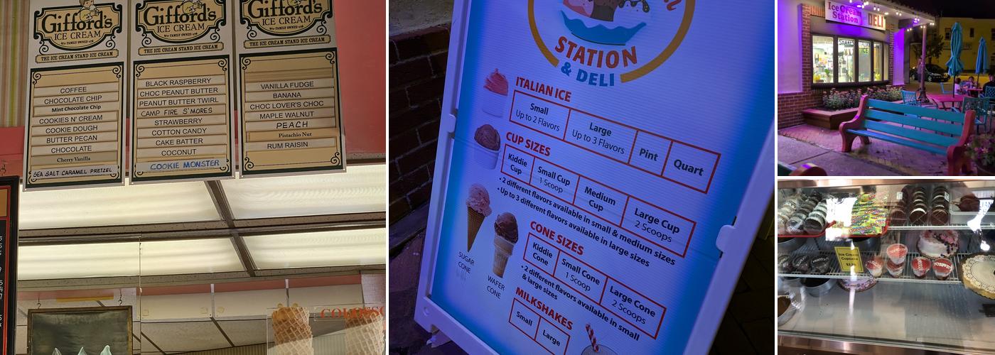 Ice Cream Station & Deli Menu