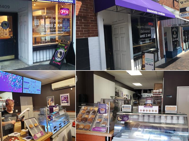 Insomnia Cookies 1409 University Ave, Charlottesville