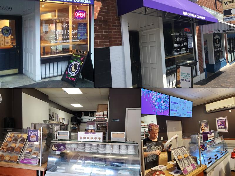 Insomnia Cookies 1409 University Ave, Charlottesville