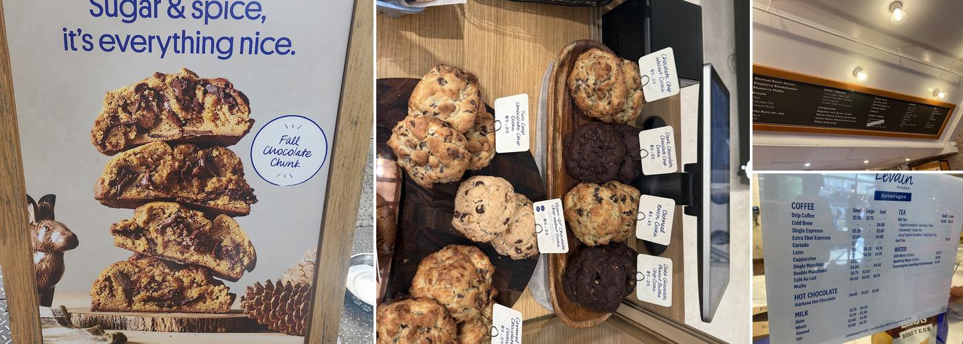 Levain Bakery – Upper West Side, NYC Menu