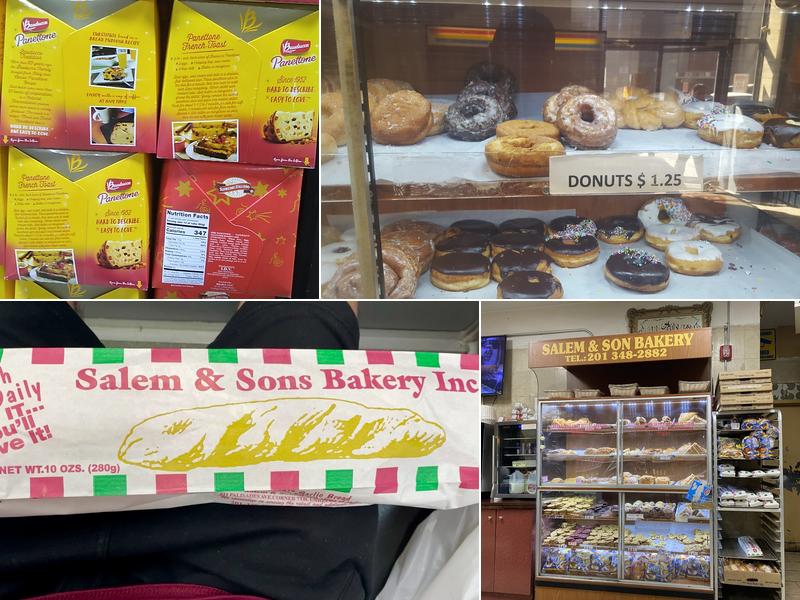 Salem & Sons Bakery Menu