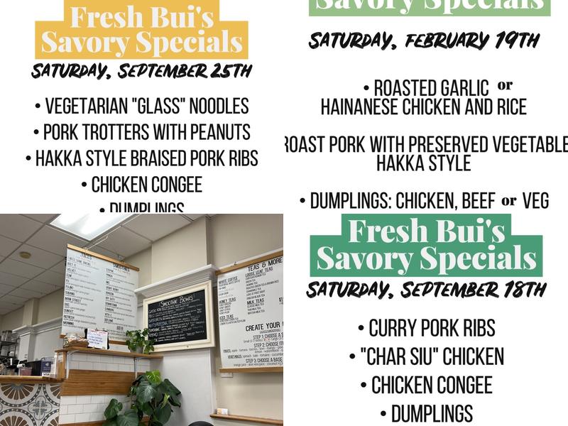 Fresh Bui Menu