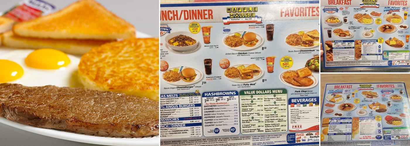 Waffle House Menu