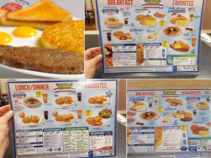 Waffle House Menu