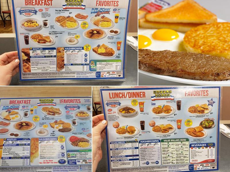 Waffle House Menu