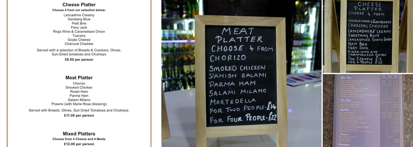 Brittlestar Wine Bar and Coffee House Menu