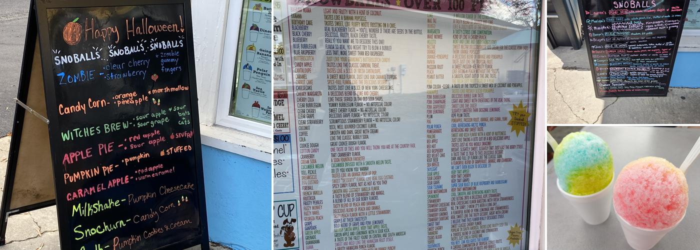 Shoofly Dairy Bar Menu