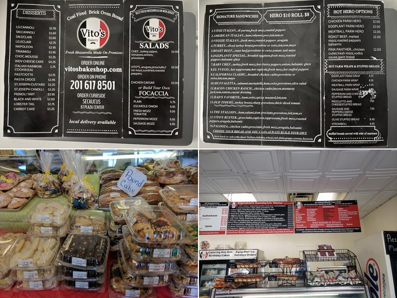 Vito's Bakery and Deli Menu
