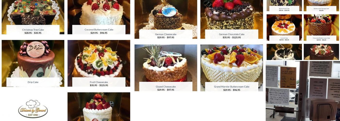 Desserts By Gerard Menu