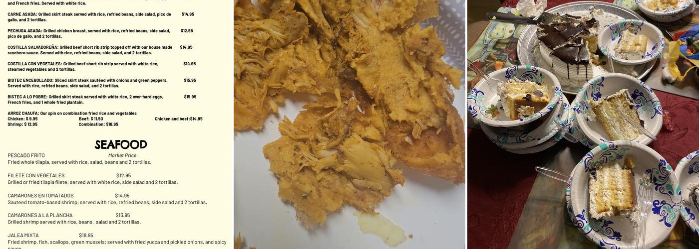 Veronica's Bakery & Cafe Menu