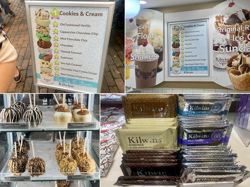 Kilwins Ice Cream - Chocolate - Fudge Menu