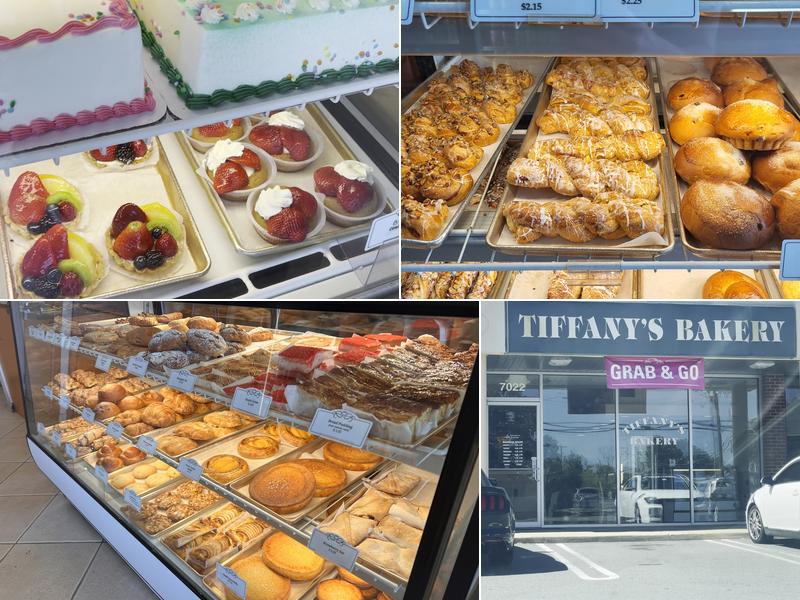 Tiffany's Bakery Menu