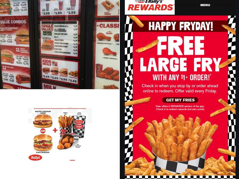 Checkers Menu