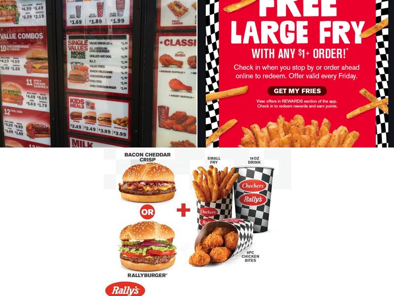 Checkers Menu
