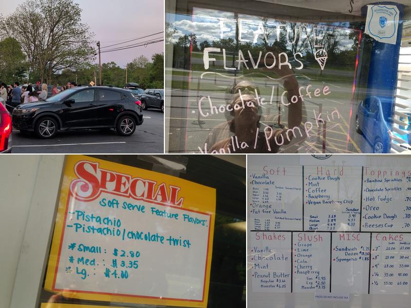 Polar Cub Ice Cream Menu