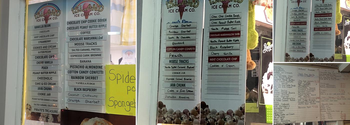 Annie's Carousel Menu