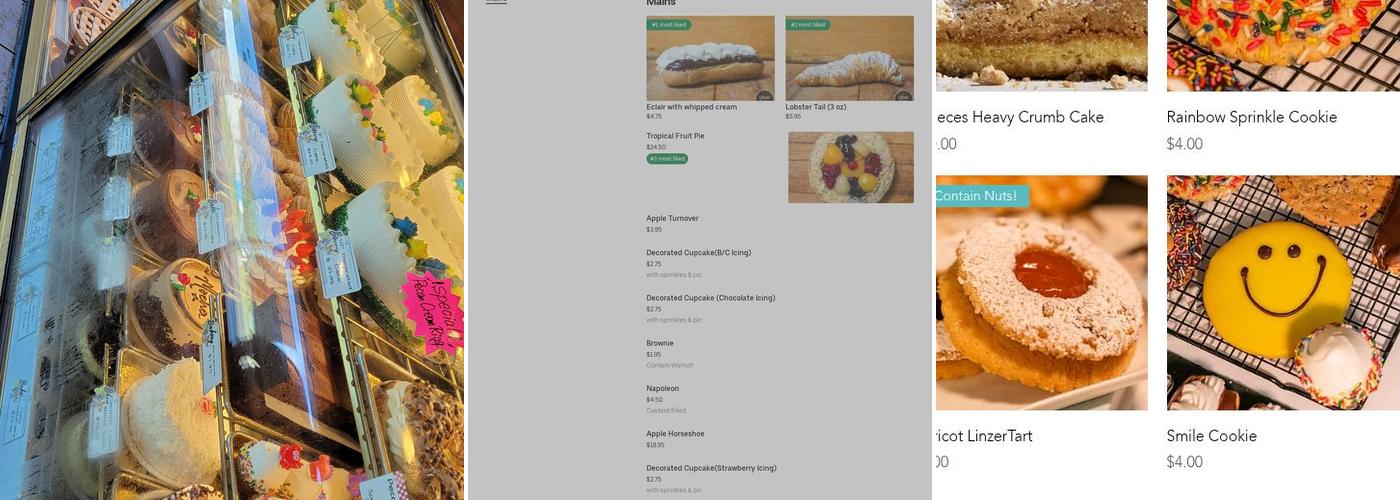 B&W Bakery Menu