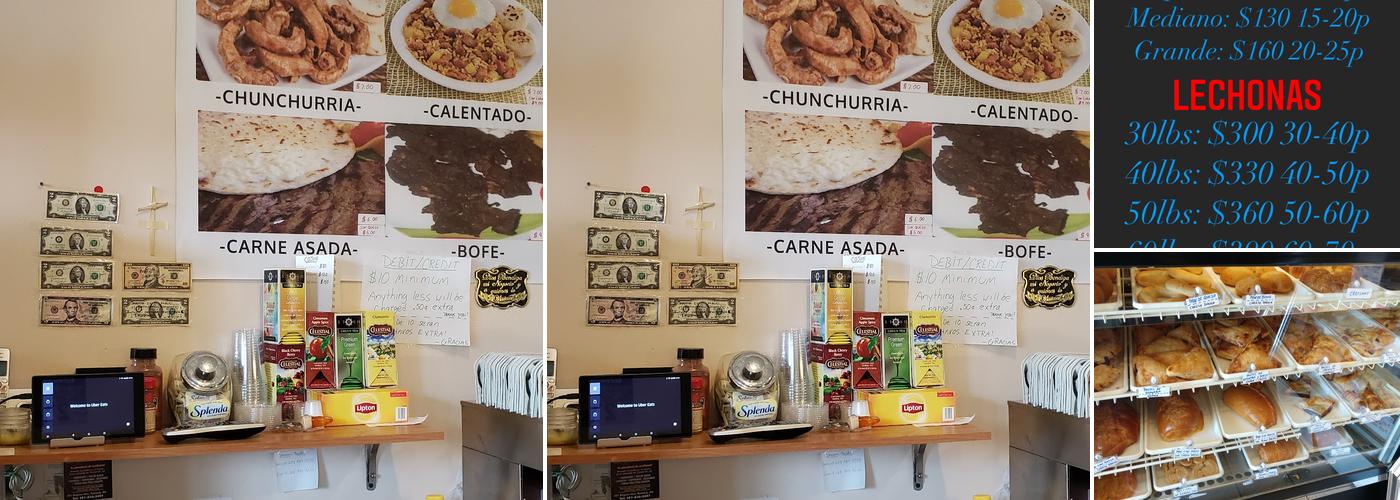 Panaderia La Sultana 3 Menu