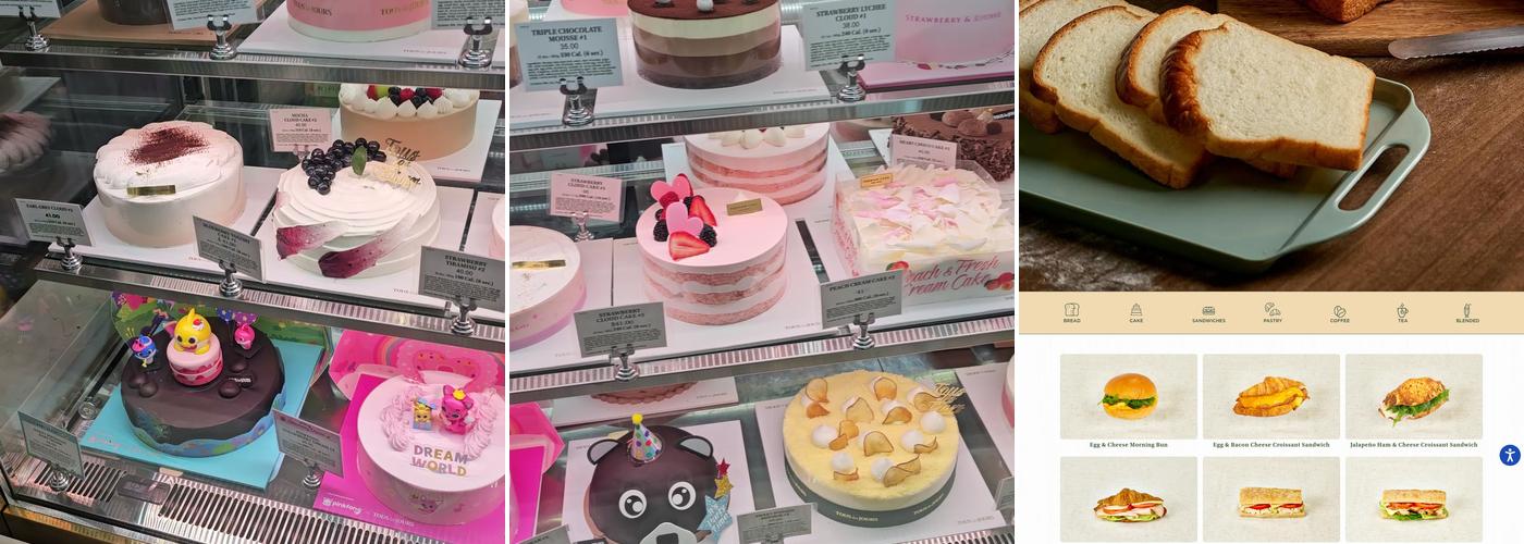 Tous Les Jours Bakery Cafe -New Centreville- Menu