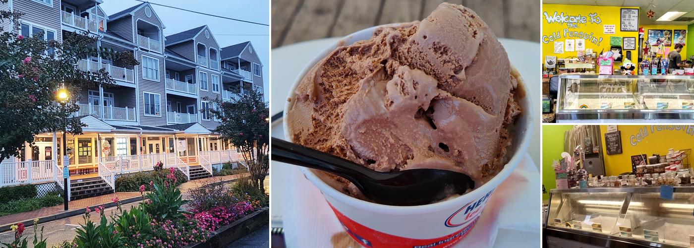 Cold Penguin Ice Cream