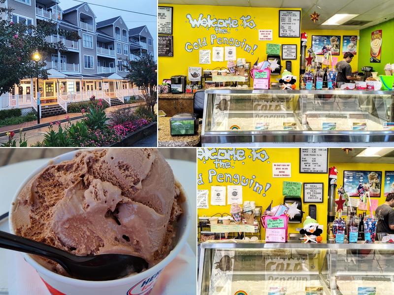 Cold Penguin Ice Cream 9100 Bay Ave, North Beach
