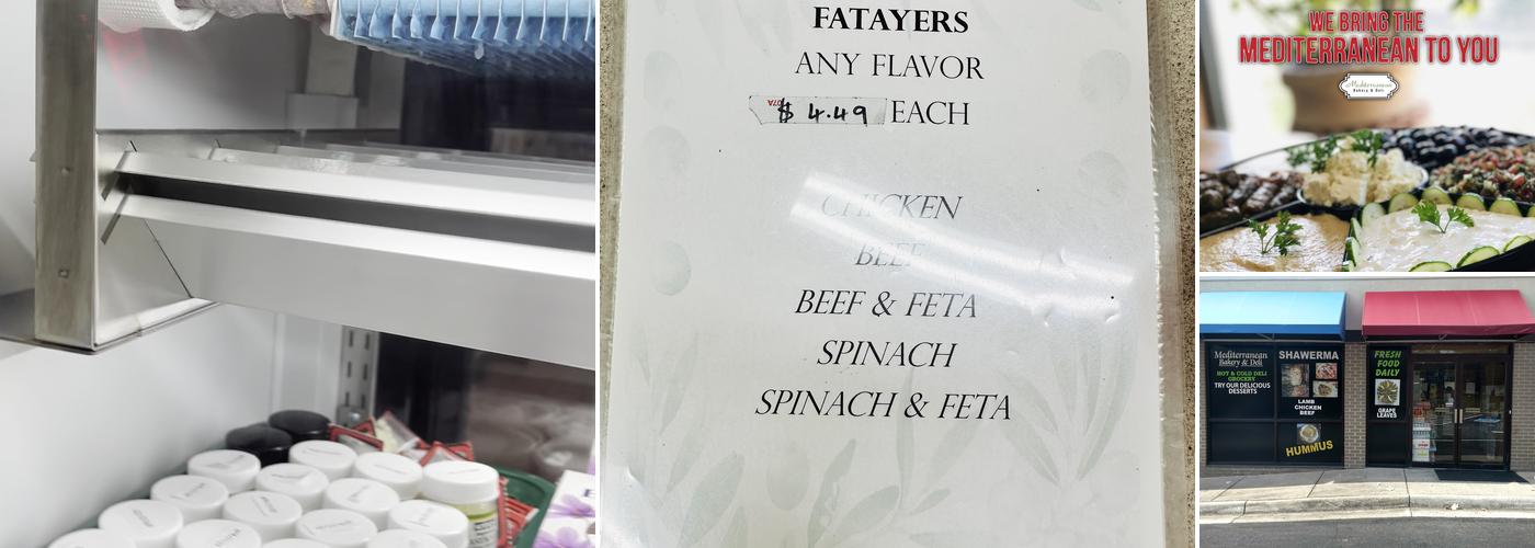 Mediterranean Bakery & Deli Menu