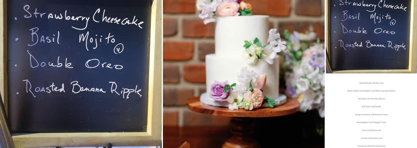 Incredible Edibles Bakery Menu