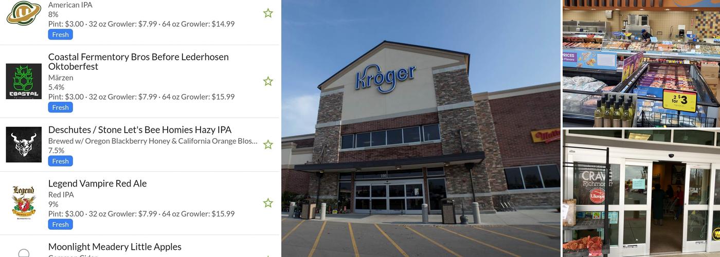Kroger Menu