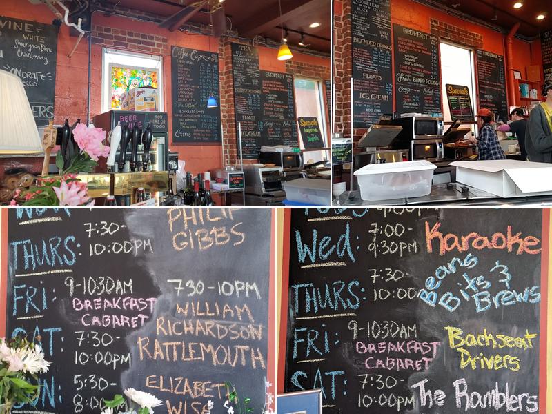 Crossroads Coffee & Ice Cream Menu