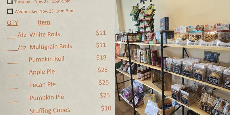 Anna B's Gluten Free Bakery Menu