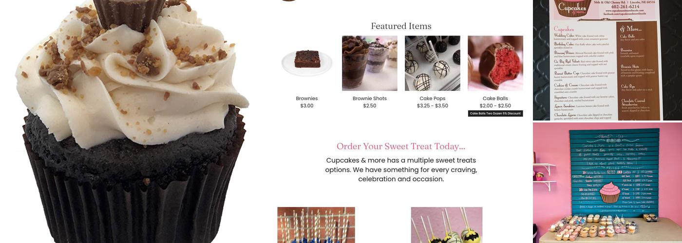 Cupcakes & More... Menu