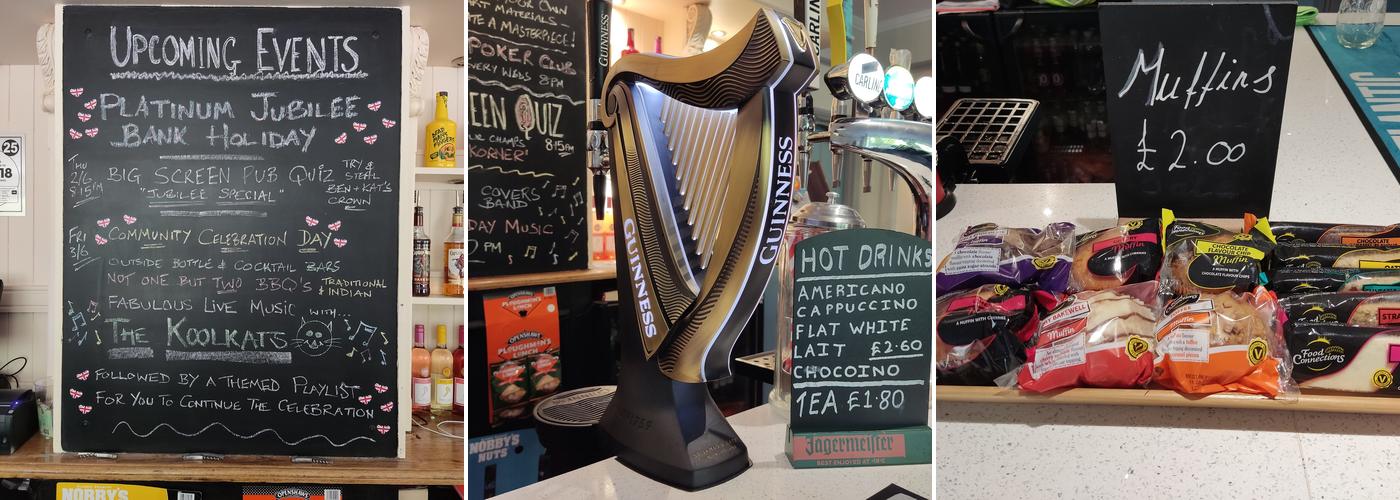 Jack & Jill Coulsdon Menu