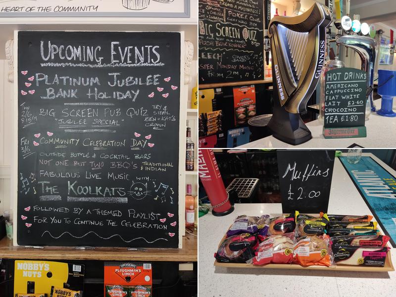 Jack & Jill Coulsdon Menu