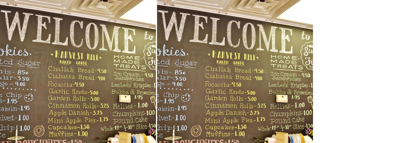 Sugar Fix Bakery Menu