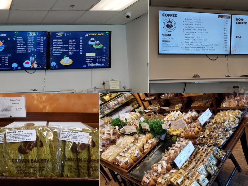 Crown Bakery Menu