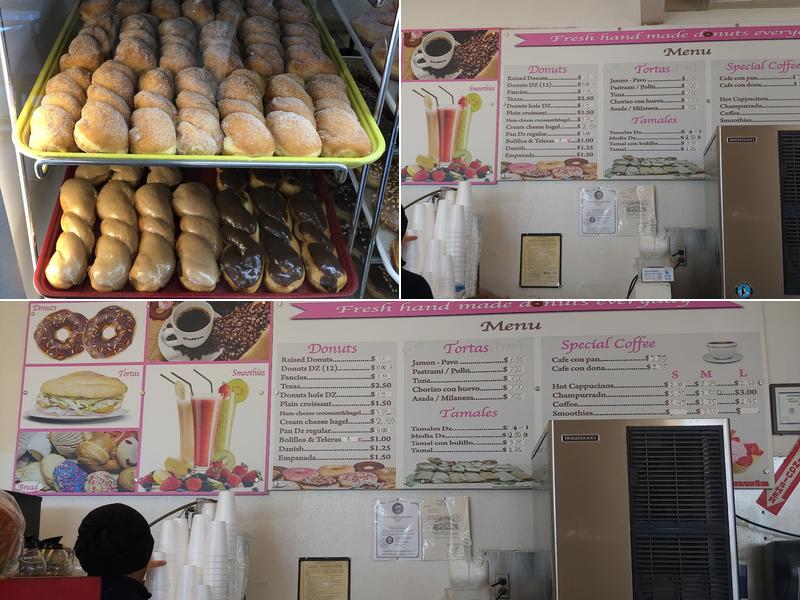 Fresh Donuts Menu