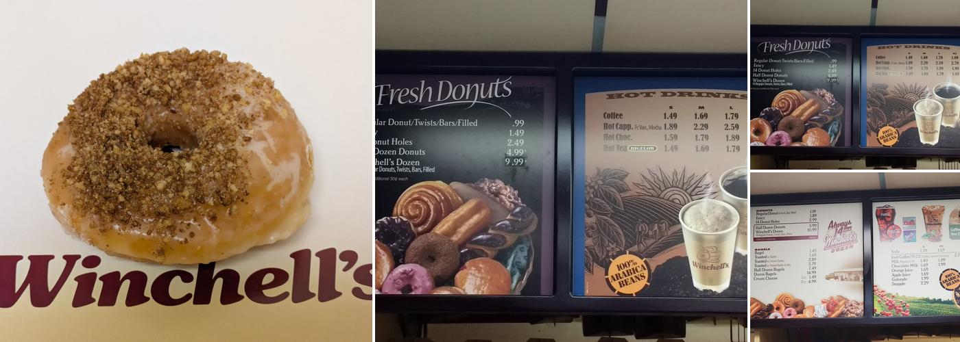 Winchell's Menu