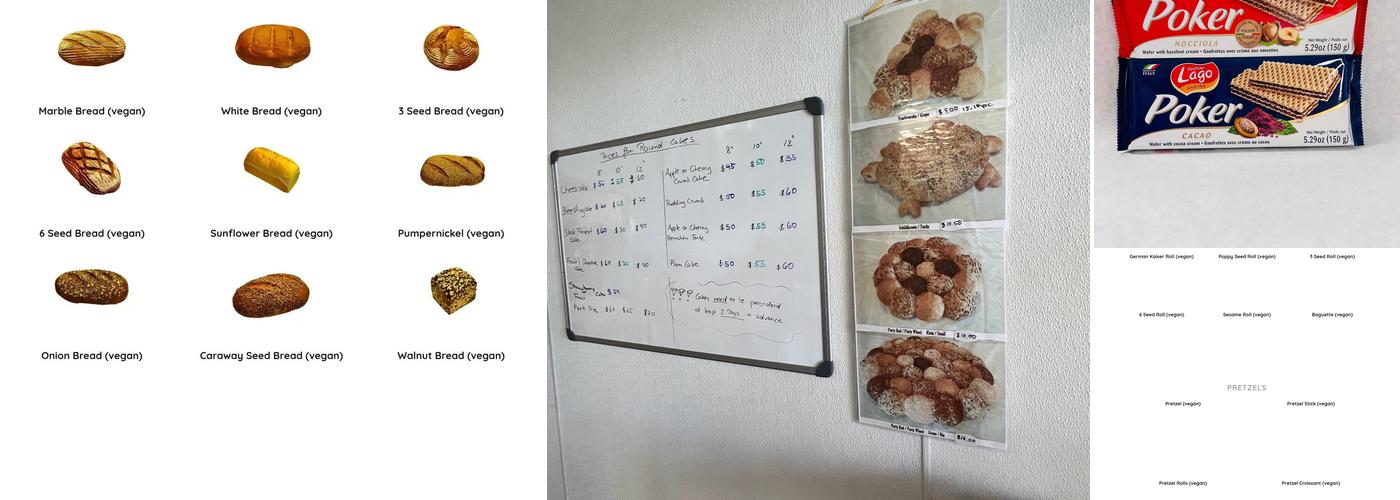 German Bread Bakery Menu