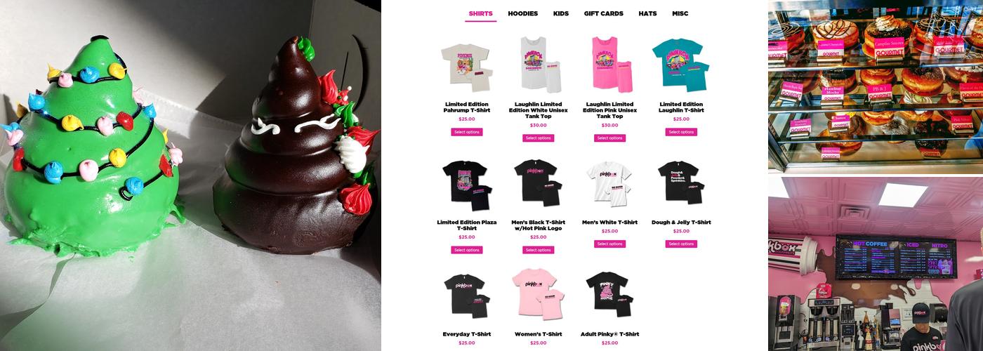 Pinkbox Doughnuts Menu