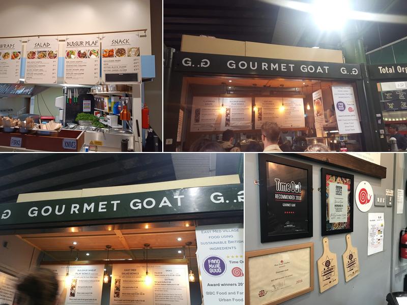 Gourmet Goat Menu