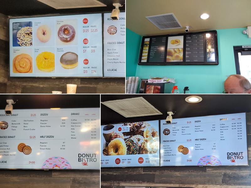 Donut Bistro Menu