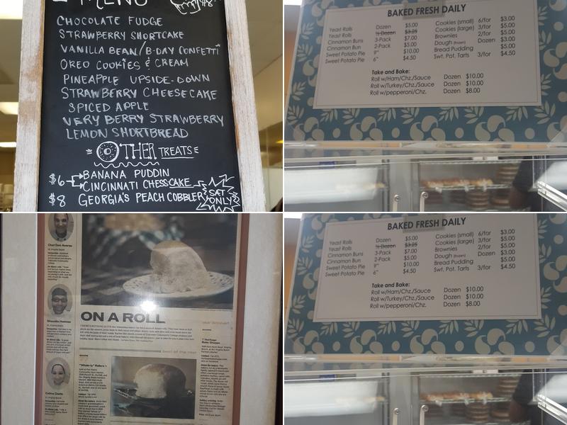 Whole-Ly Rollers Bakery Menu