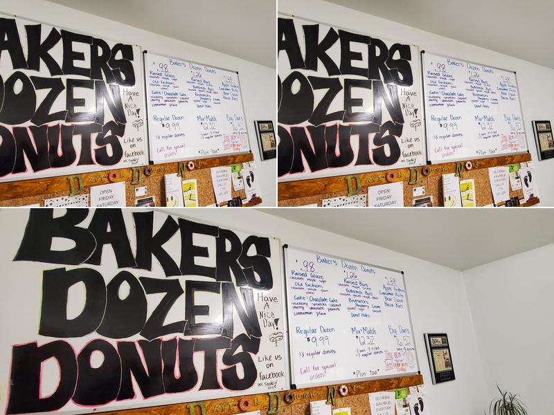Bakers Dozen Donuts Menu