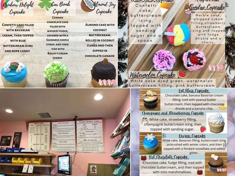 ABC Cake Shop & Bakery Menu