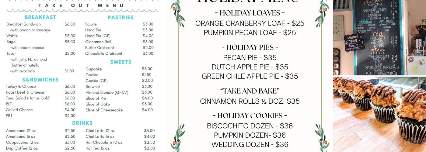Los Ranchos Bakery Menu