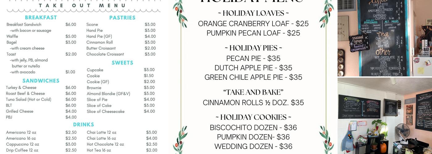 Los Ranchos Bakery Menu