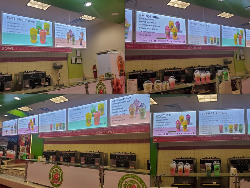 Yogo Berry Menu