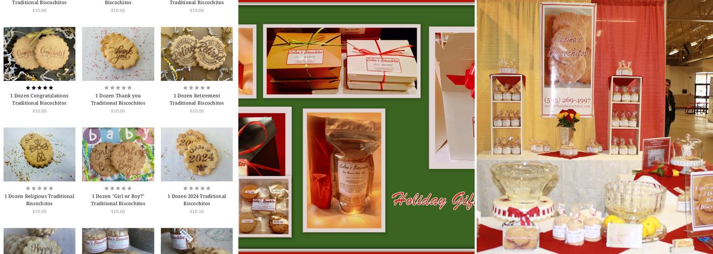 Celina's Biscochitos Menu