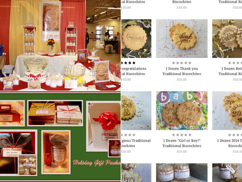 Celina's Biscochitos Menu